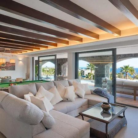 Arcos, Piscina Privada Climatizada Y Jacuzzi Con Maravillosas Vistas Al Islote De Lobos Коста Бланка