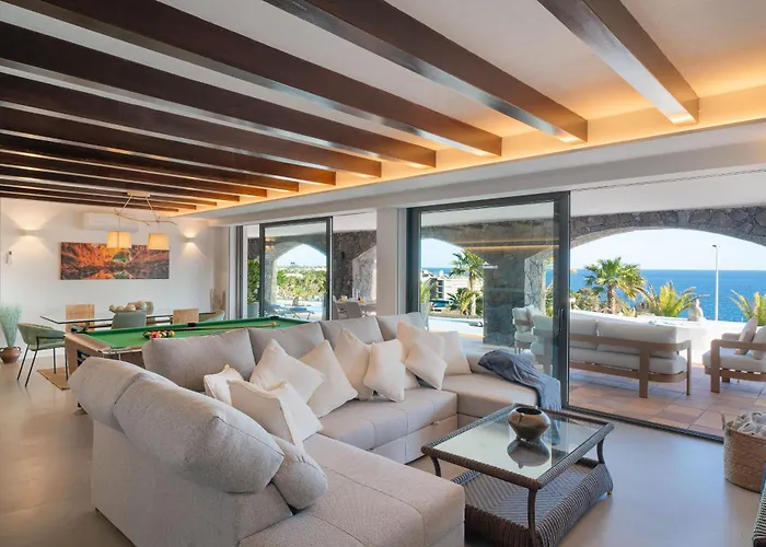 Arcos, Piscina Privada Climatizada Y Jacuzzi Con Maravillosas Vistas Al Islote De Lobos Коста Бланка